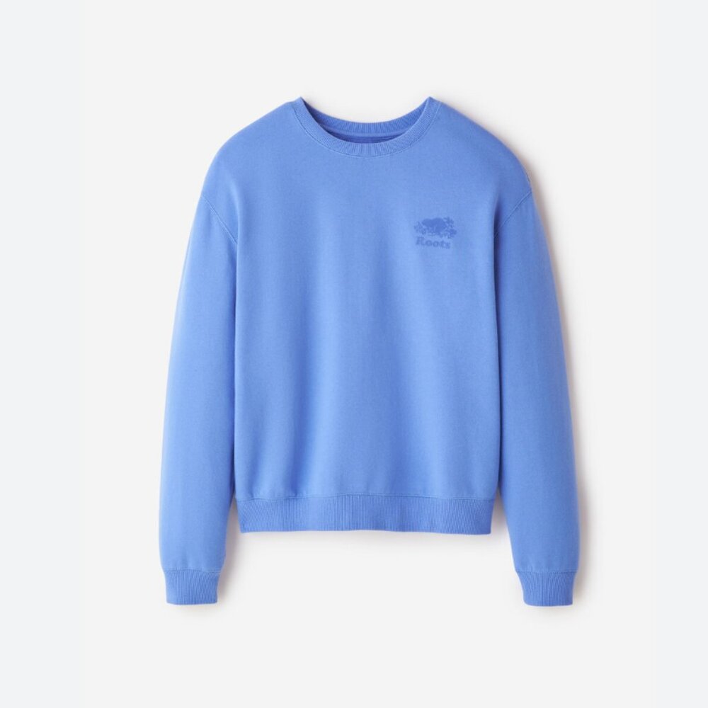 Roots Blue Crew Neck Sweater